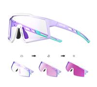 Kapvoe-Lunettes De Soleil Photochromiques Rouges Pour Enfants,Lunettes De Cyclisme Pour Garçons Et Filles,Lunettes De Sport Pour Enfants,Lunettes De Vélo De Patinage - Type Pu-10-Photochromic 1lens