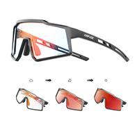 Kapvoe-Lunettes De Soleil Photochromiques Rouges Pour Enfants,Lunettes De Cyclisme Pour Garçons Et Filles,Lunettes De Sport Pour Enfants,Lunettes De Vélo De Patinage - Type Re-01-Photochromic 1lens
