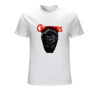 KAQlMAO Critters Cult Sci-FI Comedy Horror Men Adult Short Sleeve White XXL