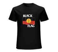 KAQlMAO in Flames 01 T ShirtVintage T Shirt Short Sleeve Funny Top Black XL