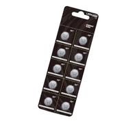 KAQNTUD 2. Lot de 10/20 piles AG10 avec boîtier en métal 1,5 V pour calculatrices, appareils électroniques ménagers (115 °C) anti-fuite