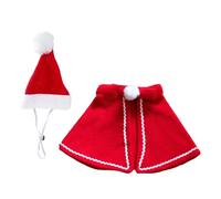 KAQNTUD Capes À Capuche Festives Respectueuses De La Peau 3 Options Tailles Faciles À Porter Accessoires Photographie Noël Jolis Accessoires Photo Chats Noël