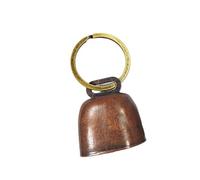 KAQNTUD Charme De Collier Chien À Sonnerie Claire Substance en Bronze Solide Plan Traditionnel pour Les Excursions Randonnée dans Le Jardin Breloque en Métal Épais pour Chien