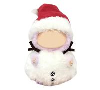 KAQNTUD Festive Snowman Outfit Easy Change Design for 15cm Anime Figure Dolls Christmas Anime Doll Clothes
