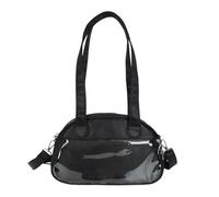 KAQNTUD Itabag Sac à bandoulière en cuir PU pour femme Sac d'école avec nœuds mignons, Noir , Cloth
