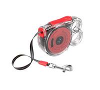 KAQNTUD Laisse rétractable automatique pour chien Laisse de sécurité robuste avec serrure de sécurité Design pour petites races promenades en plein air Laisse pour chien Indispensable