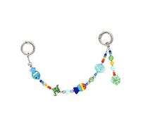 KAQNTUD Porte-clés en forme de poisson fait à la main - Léger - 20 g - Accessoire pour sac à dos, clés, étui de téléphone, Tel que montré, taille unique