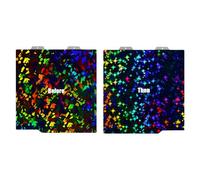 KAQNTUD Removable Refrigerating Printing Face 184mm for PETG ABS Materials PEI Textured Build Plate Direct Current Lab