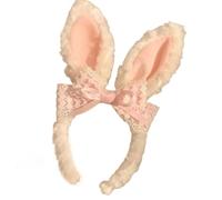 KAQNTUD Serre-tête lapins pour enfants pour fête d'Halloween pour festivals de musique, accessoires de photomaton pour filles