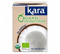 KARA Crème de coco biologique UHT 24 % de MG 200 ml