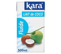 KARA - Lait de Coco - 100% Noix de Coco d'Indonésie - 500 ml | Idéal pour Recettes Sucrées et Salées