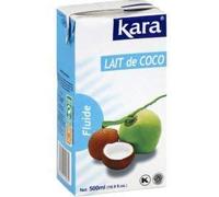 KARA - Lait De Coco 500Ml - Lot De 3 - livraison offerte