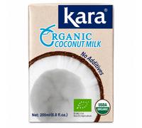 KARA Lait de coco biologique UHT 17 % de MG 200 ml