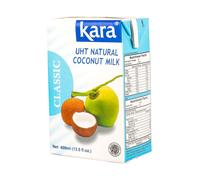 KARA Lait de coco classique UHT 17 % de MG 400 ml