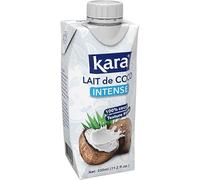 KARA Lait de Coco Intense 330ml - Savourez une cuisine méditerranéenne authentique grâce à notre lait de coco crémeux et délicieusement parfumé - Idéal pour les pl - Lot De 6 - Vendu Par Lot