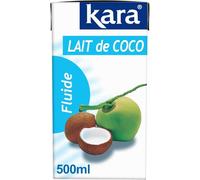 KARA - Lait de coco Onctueux et Authentique, Parfait pour recettes asiatiques et exotiques, 500ml - Lot De 3