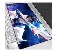 Kara no Kyoukai Tapis De Souris 800X300Mm Gaming Mousepad, Clavier Étendu, Tapis De Souris Professionnel De Jeu Mousepad avec Base De 3 Mm D'Épaisseur, pour Ordinateurs Portables, Pc, F