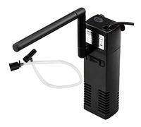 KARAA Filtre Intérieur pour Aquarium 20L-60L, 3 W/4 W Réglable Pompe Filtre Interne avec Éponges Filtrantes pour Aquarium