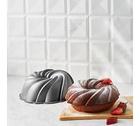 KARACA Cake Pro Paire de patrons de gâteau en fonte anthracite