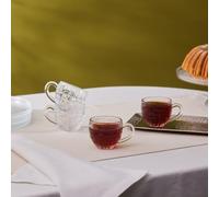 KARACA EMEL Tasse à thé en verre pour 4 personnes