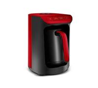 Karaca Hatır Koz Milky Machine à Café Turc 300 ml, 5 Tasses de Cafetiere Turque, Arrêt Automatique & Contrôle de Température, Turkish Coffee Machine 535W, Rouge