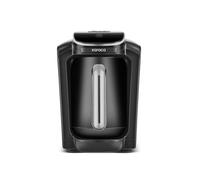 KARACA Hatır Neo Cafetière turque Silver - Cafetière à moka électrique avec 3 forces de café, 300 ml, capacité 5 tasses, 735 W, arrêt automatique et protection contre la surchauffe (argent)