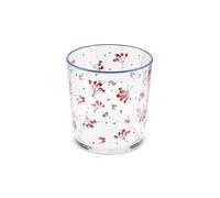KARACA Lot de 3 verres à eau pour le Nouvel An - Verres à eau transparents - 380 ml - Cadeaux de cuisine pour femme - Balai de boucher - Passe au lave-vaisselle