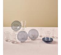 Karaca Luna Cay Bardagi Lot de 12 verres à thé, turcs, pour 6 personnes, verres à thé et soucoupes, bleu clair moderne