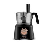 Karaca Mastermaid Power Max 11 en 1 Robot de Cuisine - 2500W - Cuivre Noir Mat - Multifonction avec 11 Accessoires