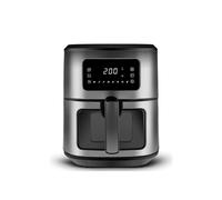Karaca Multifry Inox XXL Airfryer avec fenêtre en verre numérique, 7 litres