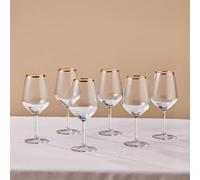 Karaca Orlando Set de Verres à Pied 490 ml, 6 pièces