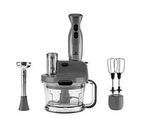 Karaca Pro-Multimax Space Robot de cuisine puissant multifonction avec bol de 800 ml et possibilités d'utilisation polyvalente Gris 2000 W