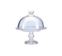 Karaca Rory Steh Kuchenständer, 19 cm - Eleganter Glas Tortenständer für stilvolle Präsentationen und unvergessliche Genussmomente