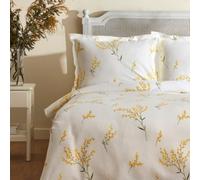 KARACA Set de Literie Double Loretta 100% Coton Piqué, Jaune