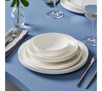 Karaca Streamline New Saturn Blanc Service de Table 24 Pièces pour 6 Personnes