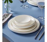 Karaca Streamline New Saturn Gold Service de Table 24 Pièces, 6 Personnes