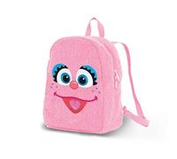 Karactermania Sac à dos en peluche Sesame Street Abby Cadabby Rose pour enfant 22 x 27 cm 7 L