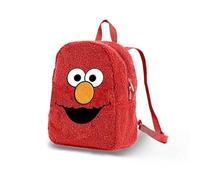 Karactermania 1, Rue Sésame Elmo Face-Sac à dos Plush, Rouge 22 x 27 cm, Capacité 7 L