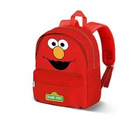 Sesame Street Elmo Face-Joy Sac à dos préscolaire Rouge 22 x 27 cm Capacité 5 l