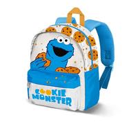 Karactermania 1, Rue Sésame Macaron Cookie-Sac à dos Préscolaire Joy, Blanc, 22 x 27 cm, Capacité 5 L