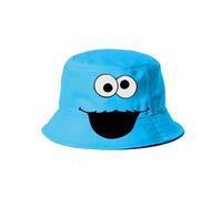Karactermania 1, Rue Sésame Macaron Face-Bob Enfant Bucket, Bleu 25 x 15 cm