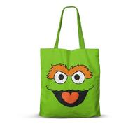 Karactermania Sac de courses 1, Rue Sésame – Oscar il Grincheux Vert 33 x 40 cm
