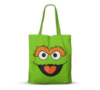 Karactermania Sac de courses 1, Rue Sésame – Oscar il Grincheux Vert 33 x 40 cm