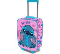 Karactermania 3d Adorable Disney Stitch Sac à dos à roulettes Rosa Rosa Taille unique