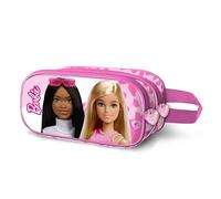 KARACTERMANIA 7487 Unisex Kids Trousse 3D Double Fashion, Rose, Taille Unique