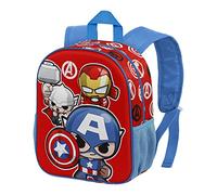 Karactermania Avengers Impact-Sac à dos 3D Petit, Rouge