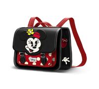Karactermania Sac Minnie Mouse Disney Face – cartable / bandoulière / sac à dos – Noir Homme