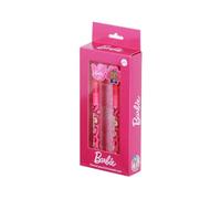 Karactermania Mix-Pack Barbie - Crayon éternel + Stylo gel effaçable - Rose 14 x 23 cm