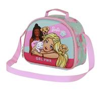 Karactermania Barbie Pets-Sac Repas 3D, Rose, 26 x 20 cm