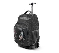 Karactermania Valise à roulettes / sac à dos Batman Face Fan GTS DC Comics Noir Enfants